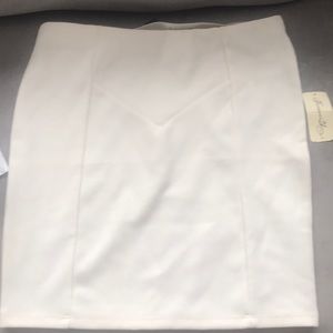 White skirt forever 21